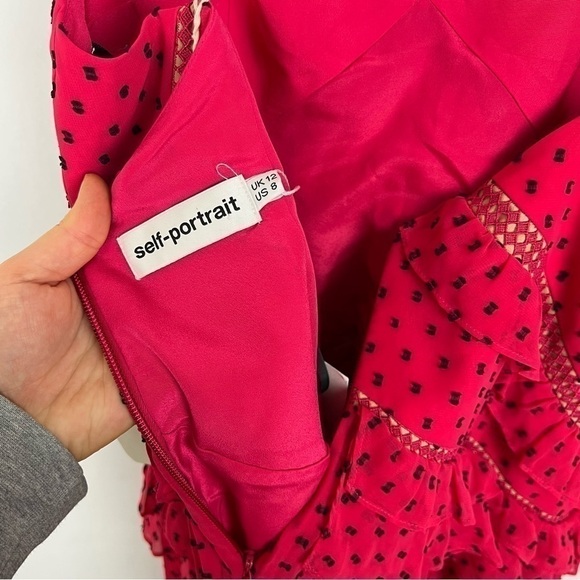 Self-Portrait Pink Maxi Dress - Picture 13 of 16